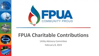 FPUA Charitable Contributions Overview