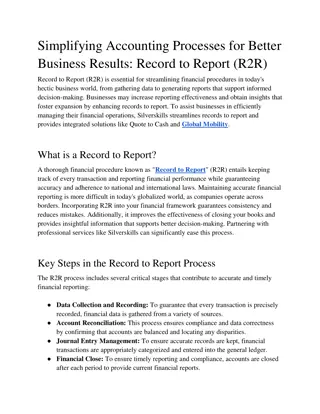 Simplifying Accounting Processes for Better Business Results_ Record to Report (R2R)