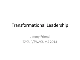 Understanding Transformational Leadership in Organizations