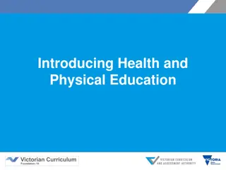 Overview of Victorian Curriculum - Health and Physical Education