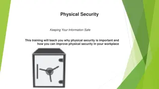 Importance of Physical Security in the Workplace