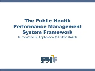 Understanding Performance Management in Public Health