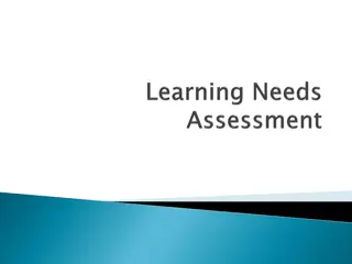 Strategies for Effective Learning Needs Assessment in Education