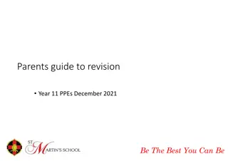 Effective Revision Strategies for Year 11 PPEs: Be The Best You Can Be