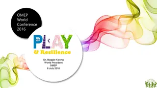 Play and Resilience - OMEP World Project