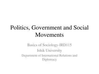 Understanding Politics, Power, and Authority: Basics of Sociology