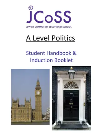 A-Level Politics Student Handbook and Induction Booklet