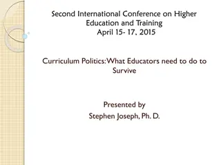 Curriculum Politics in Higher Education: Strategies for Educator Survival