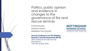 Public Opinion and Governance Changes in Fire and Rescue Services