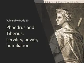 Exploring Vulnerability and Power Dynamics in Imperial Rome: Phaedrus' Perspective