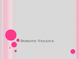 Understanding Domestic Violence: Causes, Impact, and Signs of Abuse