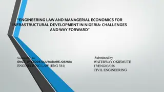 Engineering Law and Managerial Economics for Infrastructural Development in Nigeria