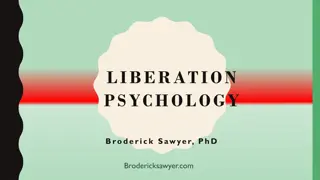 Liberation Psychology: Uncovering Historical Traumas and Injustices