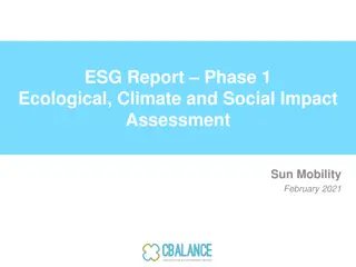 Sun Mobility ESG Report Phase 1 - Impact Assessment February 2021