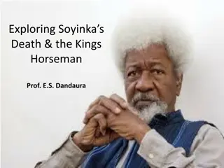 Exploring Soyinka's 