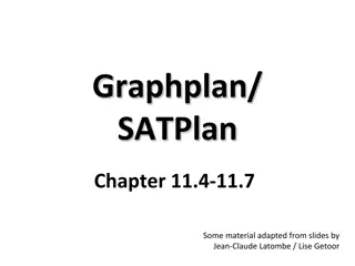 GraphPlan and SATPlan in AI Planning