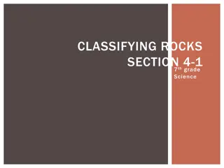 Rock Classification in 7th Grade Science