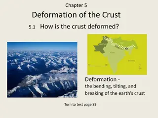 Crust Deformation: Forces, Stress, and Isostatic Adjustments