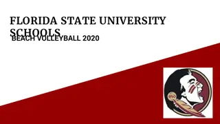 Florida State University Beach Volleyball 2020 Information