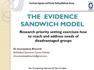 Evidence Sandwich Model: Addressing Needs of Disadvantaged Groups