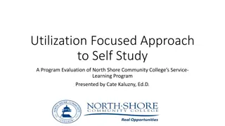 Utilization Focused Approach to Self Study: Evaluation of NSCC Service-Learning Program