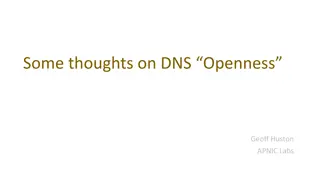 DNS Openness - Exploring the Impact of DNS Regulations on Information Access