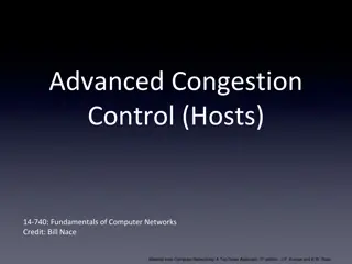 TCP Congestion Control Mechanisms