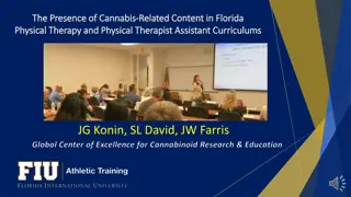 Integration of Cannabis Content in Florida Physical Therapy Curriculums