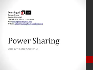 Power Sharing in Belgium and Sri Lanka: A Comparative Study