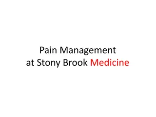 Comprehensive Guide to Pain Management at Stony Brook Medicine