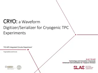 SLAC CRYO: Waveform Digitizer/Serializer for Cryogenic TPC Experiments