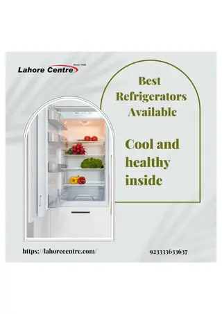 Side by Side Refrigerator in Pakistan: Best Picks for Spacious and Stylish Kitch