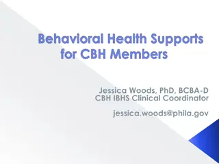 Changes in Behavioral Health Supports for CBH Members