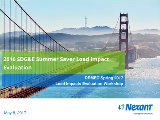 Evaluation of SDG&E Summer Saver Program 2016