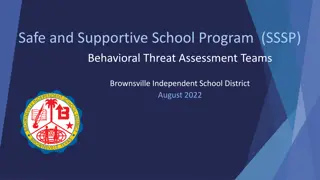 School Safety and Threat Assessment Program Overview