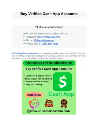 Buy Verified Cash App Accounts