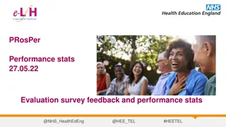 Performance Stats and Feedback Evaluation in Healthcare Education