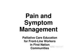 Comprehensive Guide to Pain and Symptom Management in Palliative Care Education