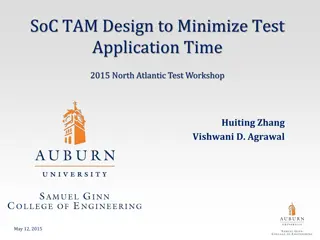 Efficient Design Strategies for Minimizing Test Application Time in SoC