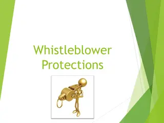 Whistleblower Protections in Federal and State Laws