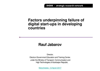 Factors Influencing Failure of Digital Start-ups in Developing Countries