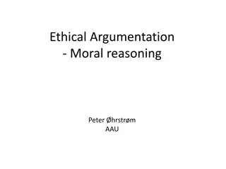 Forms of Moral Reasoning and Ethics in Decision-Making