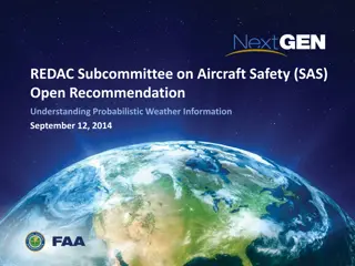 Probabilistic Weather Information in Aircraft Safety Recommendations