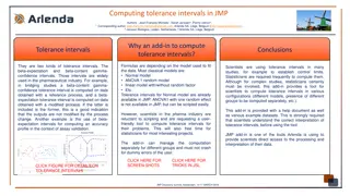 Computing Tolerance Intervals in JMP: An Add-In for Efficient Data Analysis