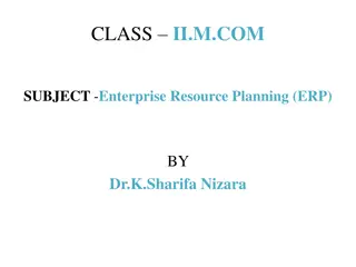 Evolution of Enterprise Resource Planning (ERP) From the 1990s to Present