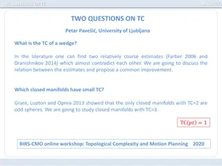 Topological Complexity Estimations and Regularity of Spaces