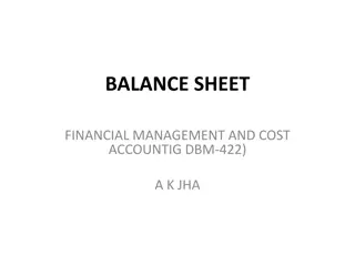 Understanding Balance Sheets in Financial Management