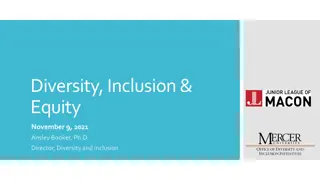 Understanding Diversity, Inclusion, and Equity in Action