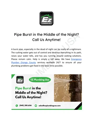 Pipe Burst in the Middle of the Night_ Call Us Anytime!