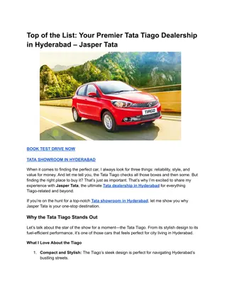 Top of the List_ Your Premier Tata Tiago Dealership in Hyderabad – Jasper Tata